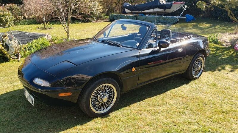 Schwarz Gebraucht 1996 Mazda MX5 Cabrio | 7.250 € (Fairer Preis) - Bild 1/4