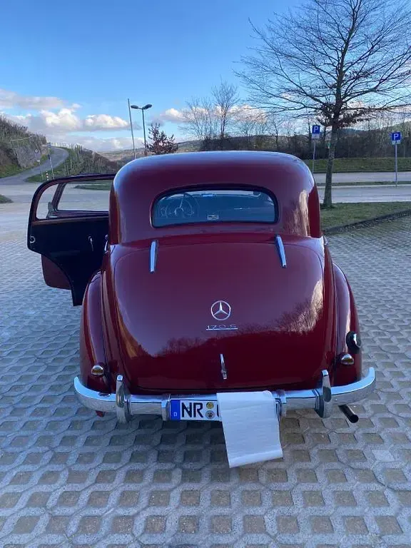 Gebraucht Mercedes 170 52 PS (38 kW) 1951 Rot Limousine