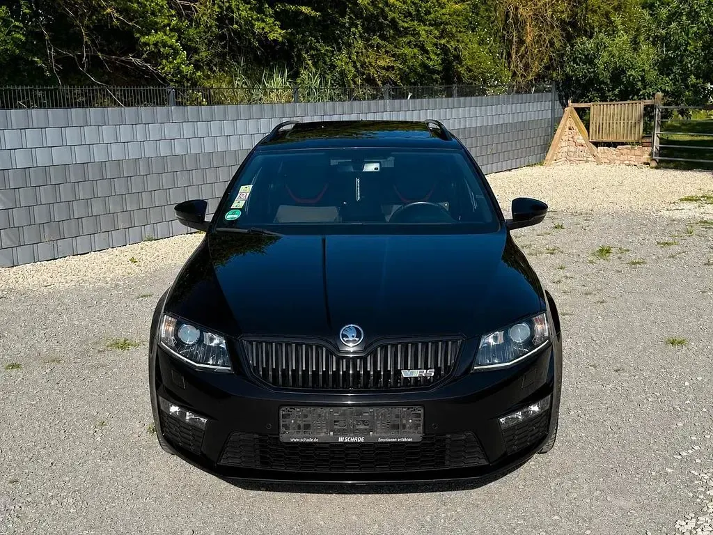 Gebraucht Skoda Octavia RS 184 PS (135 kW) 2016 Schwarz Kombi