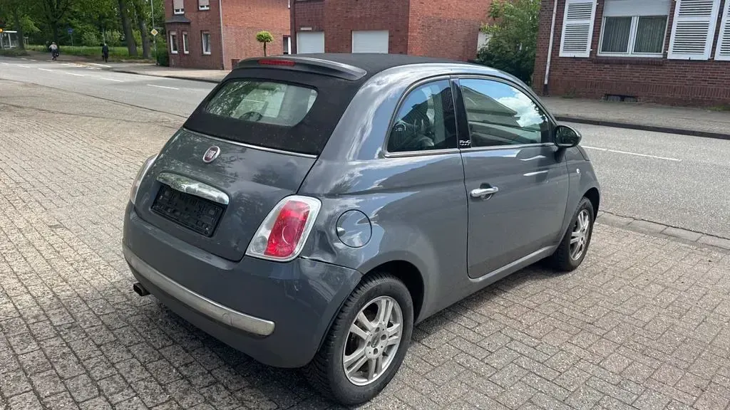Gebraucht Fiat 500 Lounge 69 PS (50 kW) 2014 Grau Cabrio