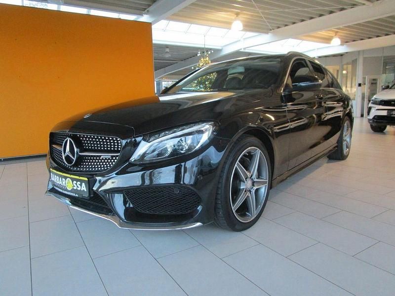 Schwarz Gebraucht 2016 Mercedes C220 AMG Kombi | 19.980 € (Teuer) - Bild 1/4