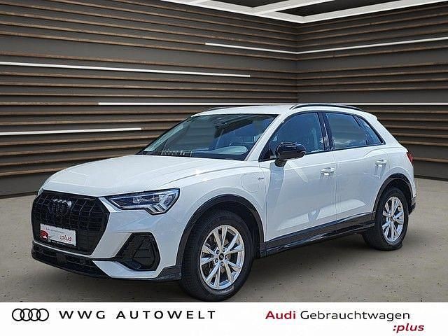 Gletscherweiß metallic Gebraucht 2022 Audi Q3 S-Line SUV | 32.990 € (Fairer Preis) - Bild 1/4