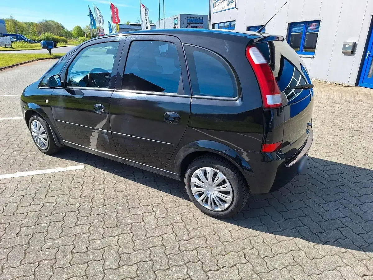 Gebraucht Opel Meriva 101 PS (74 kW) 2005 Schwarz Van / Kleinbus