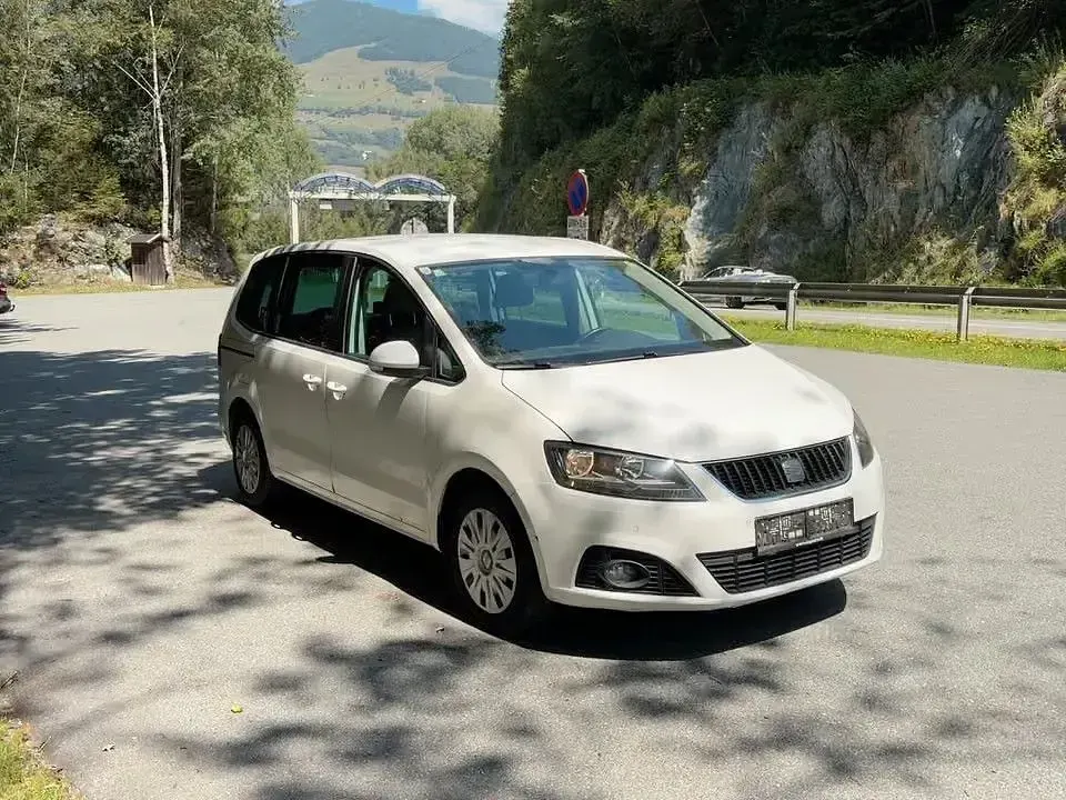 Gebraucht Seat Alhambra 4Drive 140 PS (102 kW) 2014 Weiß Van / Kleinbus