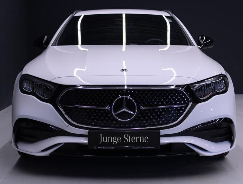 Gebraucht Mercedes E220 AMG 197 PS (144 kW) 2024 Unilack polarweiß Kombi