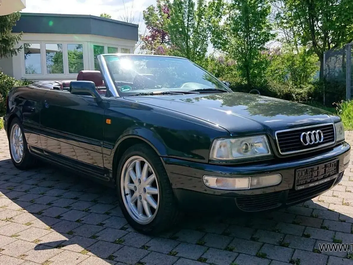 Gebraucht Audi Cabriolet 150 PS (110 kW) 1998 Vulkanschwarz Cabrio