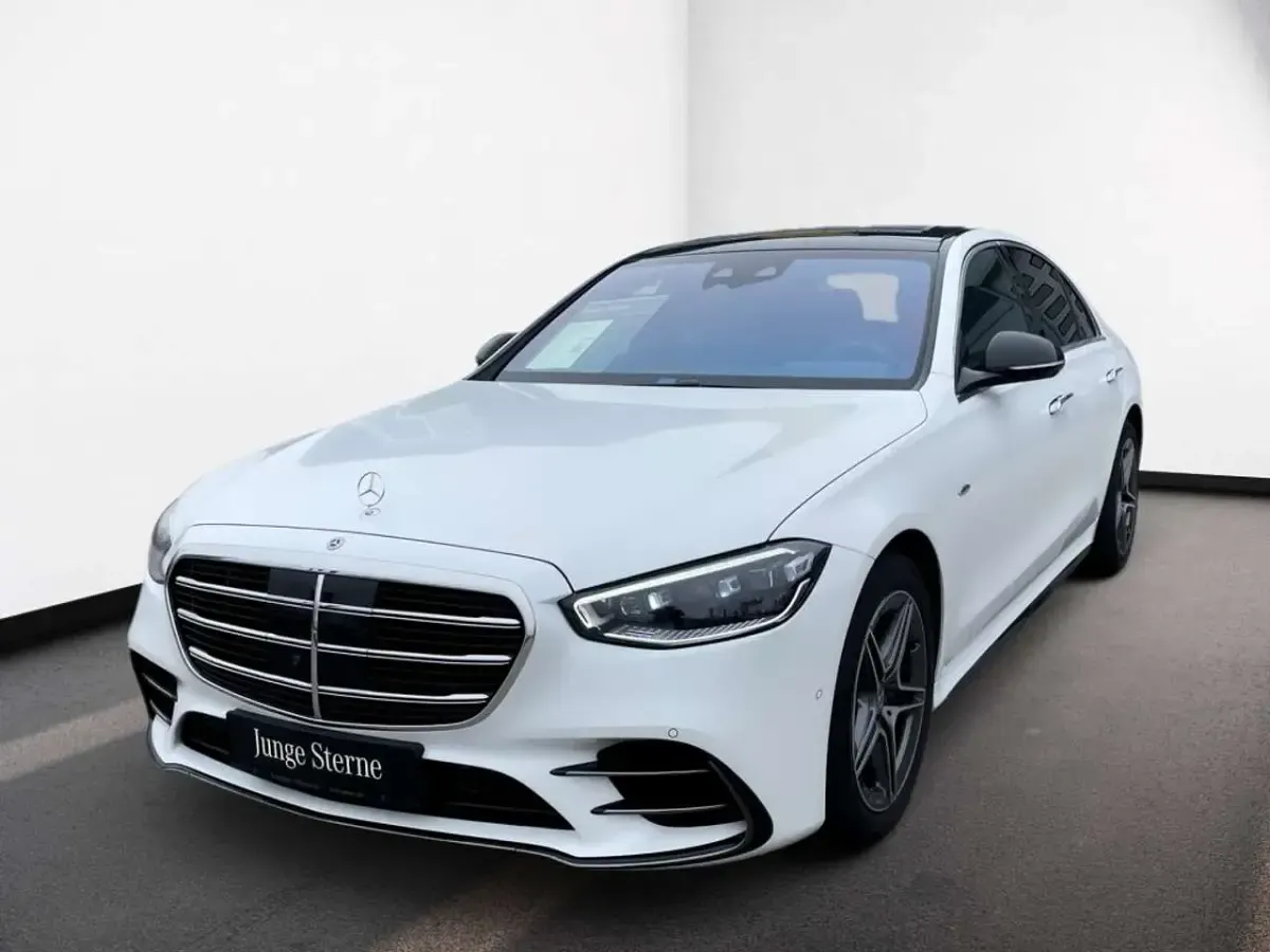 Gebraucht Mercedes S580 AMG 510 PS (375 kW) 2025 Manufaktur lack manufaktur opalithweiß bright Limousine