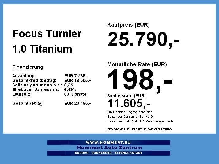 Gebraucht Ford Focus Titanium 125 PS (91 kW) 2025 Magnetic metallic Kombi