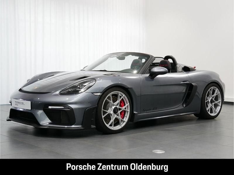 Silber Gebraucht 2024 Porsche 718 Spyder Chrono Cabrio | 154.890 € (Guter Preis) - Bild 1/4