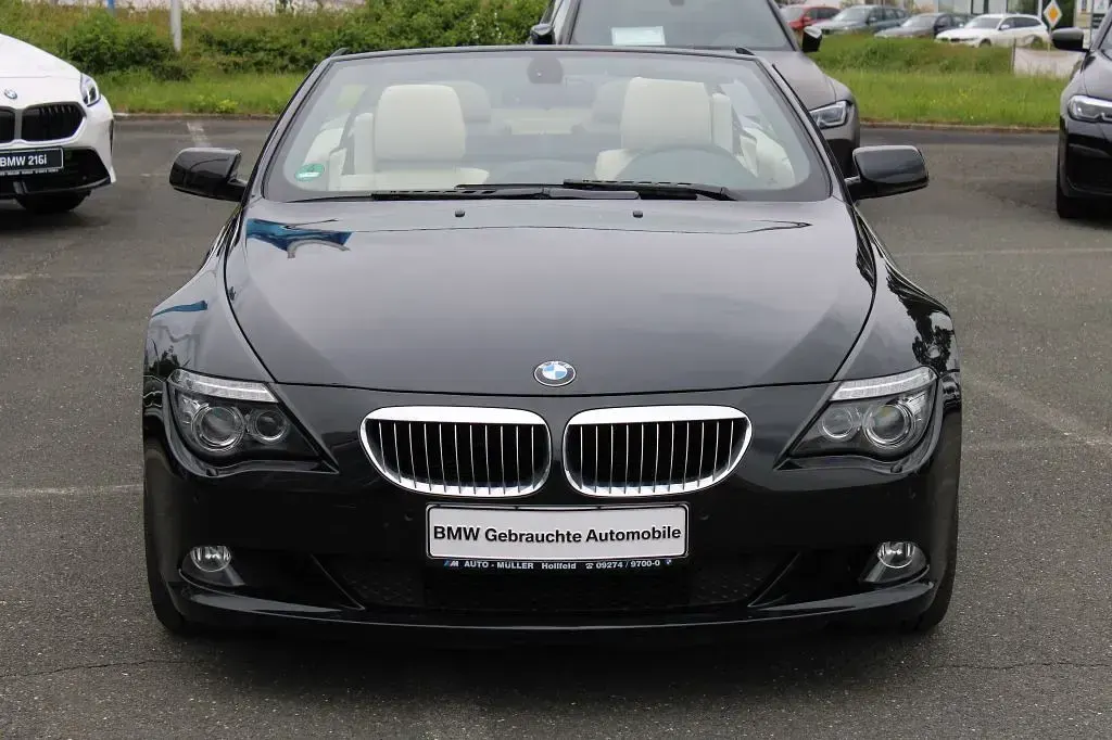 Gebraucht BMW 650 Cabriolet Performance 367 PS (269 kW) 2008 Black sapphire metallic Cabrio