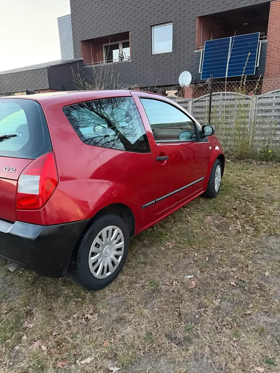 Brugt Citroën C2 60 HK (44 kW) 2008 Rød Hatchback