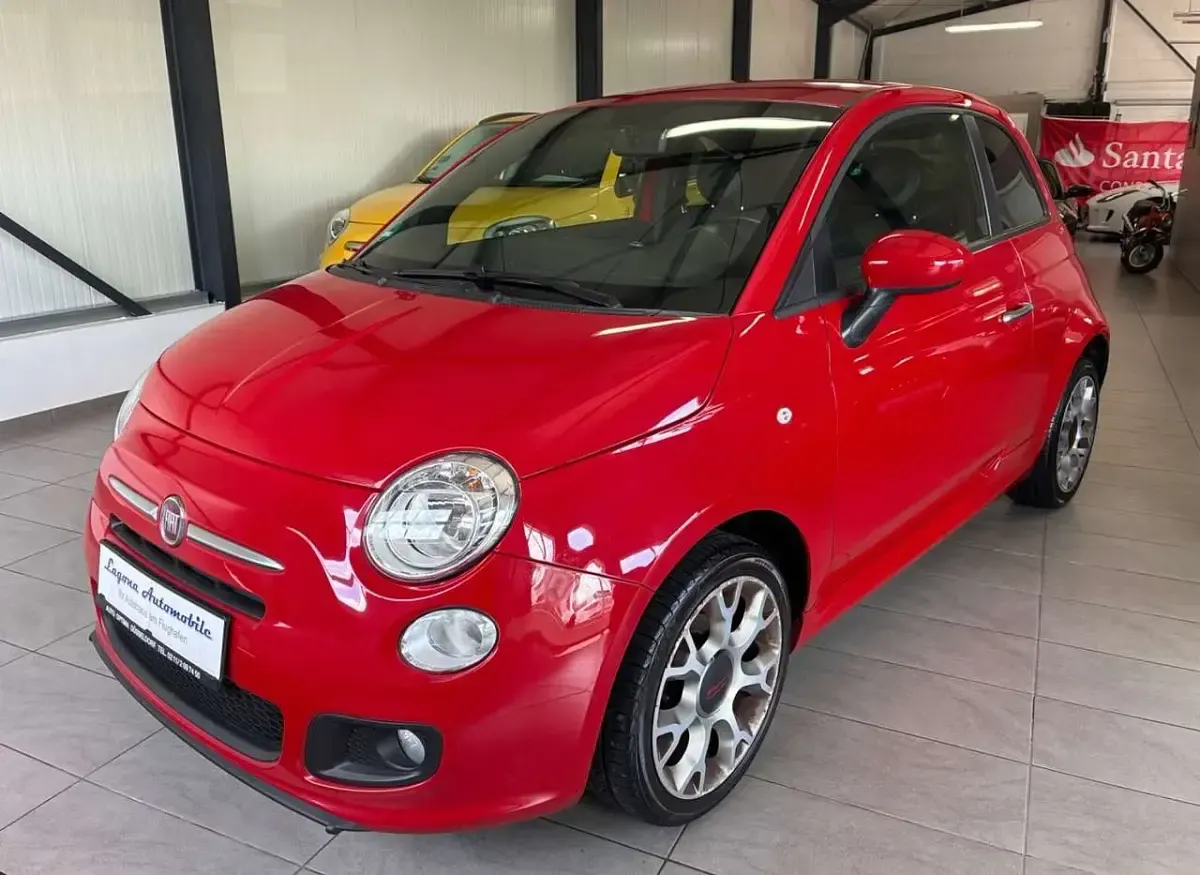 Gebraucht Fiat 500 69 PS (50 kW) 2014 Rosso corsa/sfrontato/argilla/ Kleinwagen