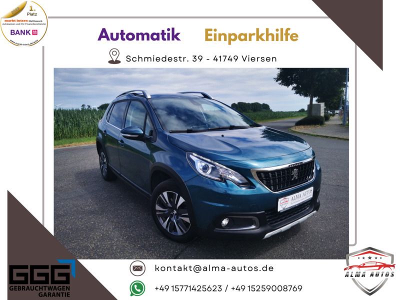 Grün Gebraucht 2019 Peugeot 2008 SUV | 10.200 € (Fairer Preis) - Bild 1/4