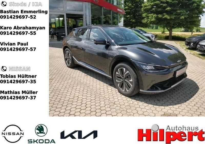 Grau Gebraucht 2023 Kia EV6 2 SUV | 41.240 € (Etwas zu teuer) - Bild 1/4