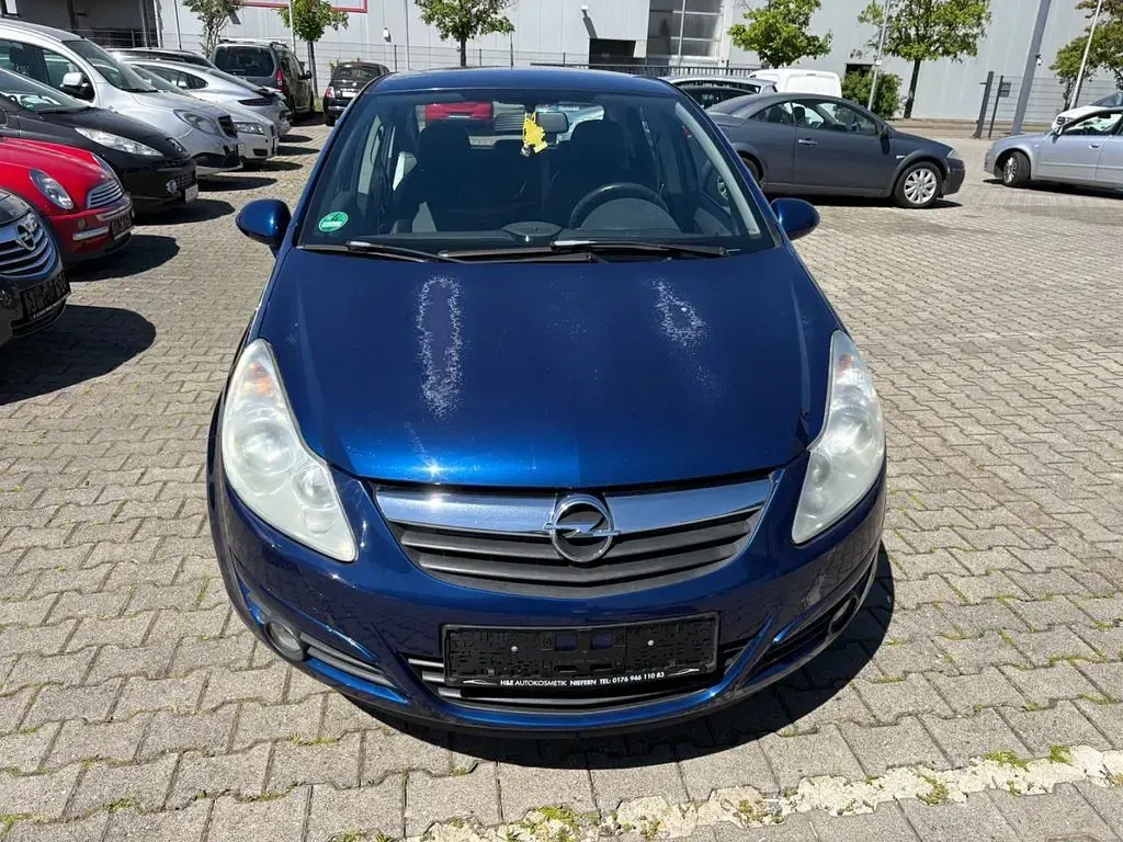 Usado Opel Corsa Cosmo 80 CV (58 kW) 2007 Azul Utilitario