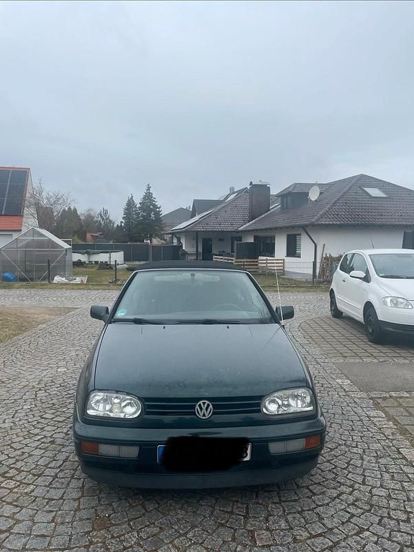 Gebraucht VW Golf Cabriolet 74 PS (54 kW) 1994 Grün Cabrio