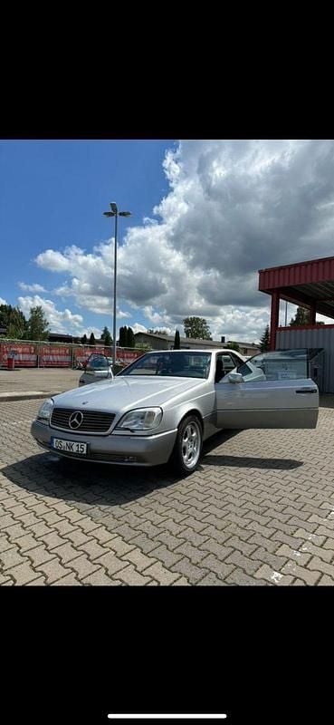 Silber Gebraucht 1996 Mercedes CL500 Coupé | 12.500 € (Superpreis) - Bild 1/4