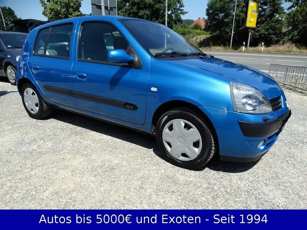 Gebraucht Renault Clio II 75 PS (55 kW) 2003 Blau Limousine