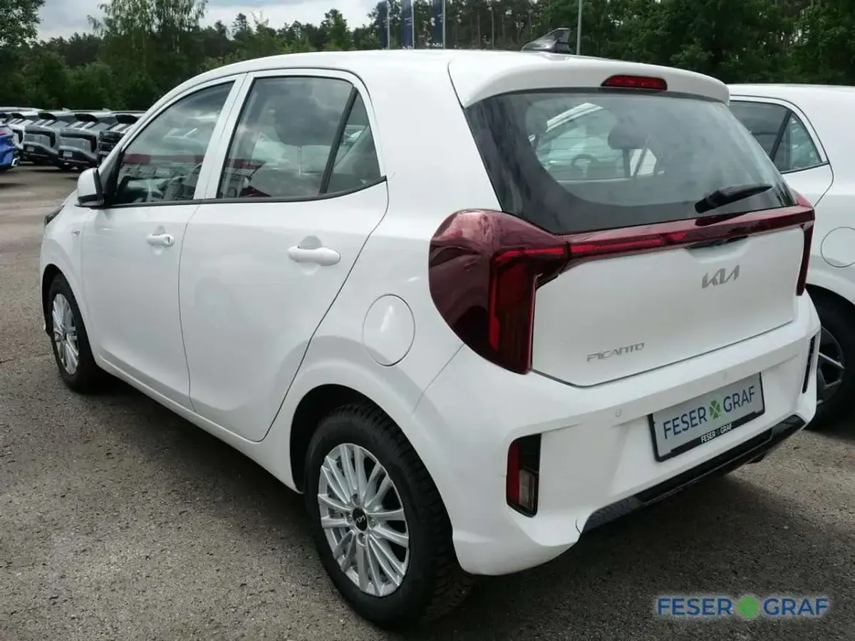 Gebraucht Kia Picanto Vision 68 PS (50 kW) 2025 Schneeweiss Kleinwagen