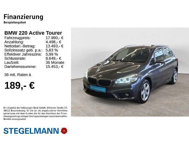 Gebraucht BMW 220 Active Tourer Advantage 192 PS (141 kW) 2018 Grau Van / Kleinbus
