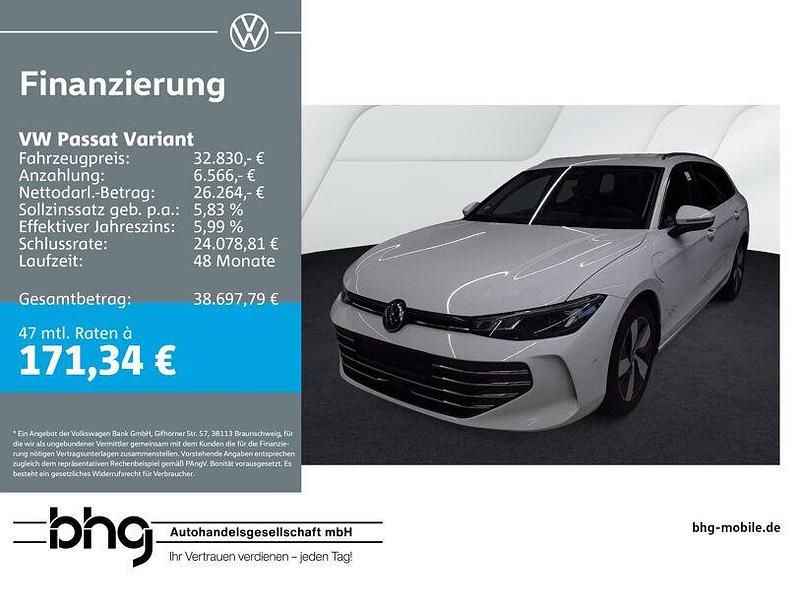 Gebraucht VW Passat Business 204 PS (150 kW) 2025 Weiß Kombi
