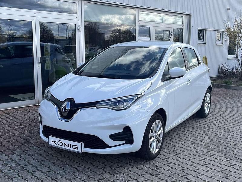 Weiß Gebraucht 2020 Renault Zoe Life Kleinwagen | 17.998 € - Bild 1/4