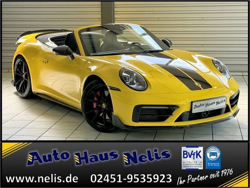 Gelb Gebraucht 2020 Porsche 911 Carrera S Cabriolet Cabrio | 134.992 € (Teuer) - Bild 1/4
