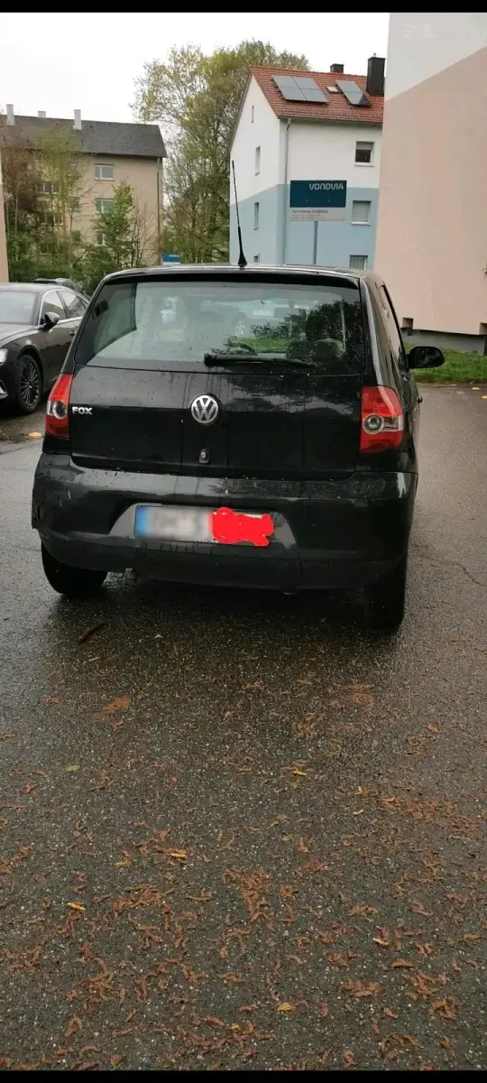 Usata VW Fox 55 CV (40 kW) 2007 Nero Utilitaria
