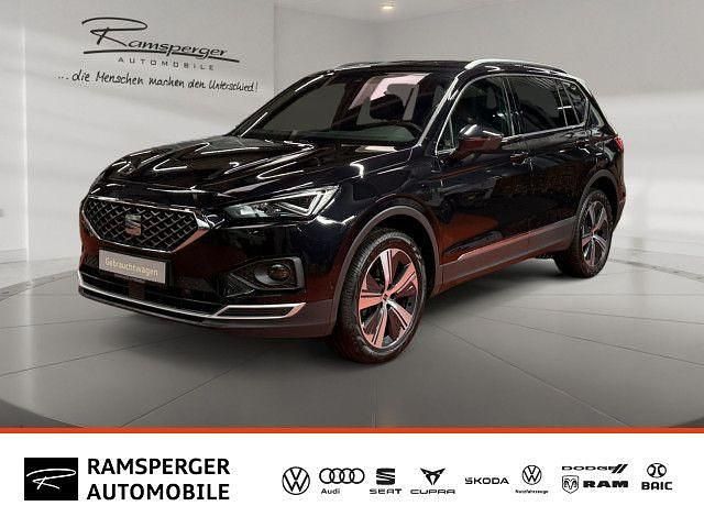 Schwarz (deep schwarz metallic) Gebraucht 2021 Seat Tarraco 4Drive SUV | 30.930 € (Fairer Preis) - Bild 1/4