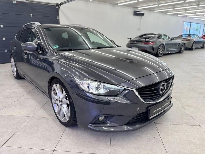 Grau Gebraucht 2016 Mazda 6 Sports-Line Kombi | 8.500 € (Superpreis) - Bild 1/4
