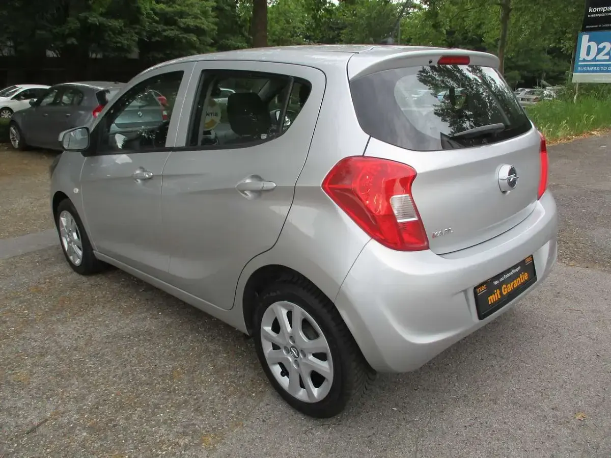 Gebraucht Opel Karl Edition 75 PS (55 kW) 2015 Argon silber/ice silver (m2) Kleinwagen