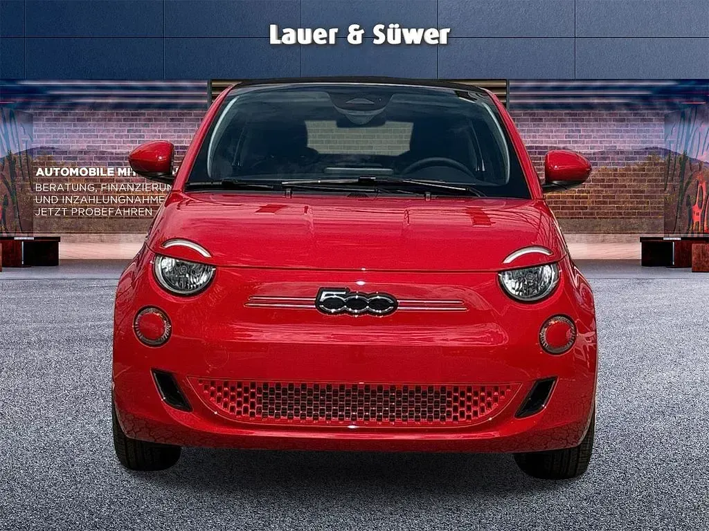 Neu Fiat 500e Pop 86 kW (118 PS) 2026 Rot Cabrio