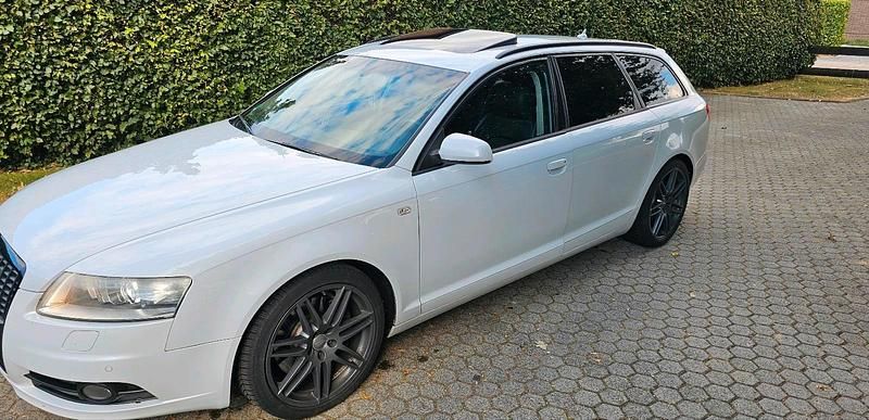 Weiß Gebraucht 2008 Audi A6 Kombi | 3.000 € (Guter Preis) - Bild 1/4