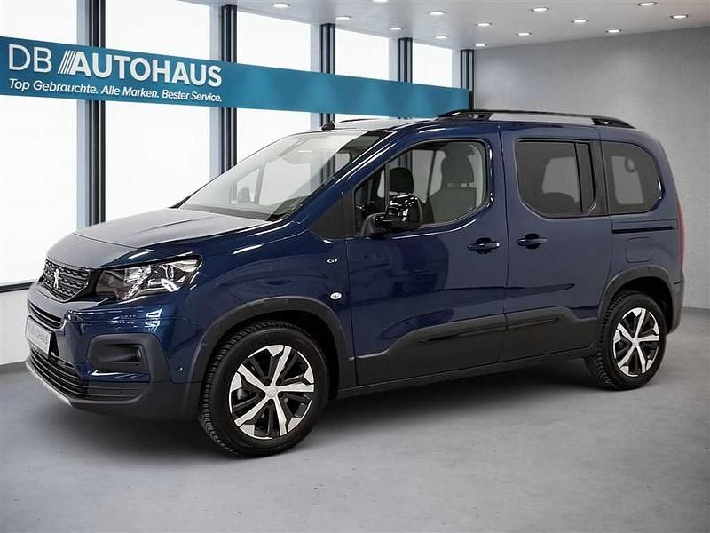Blau Gebraucht 2021 Peugeot Rifter GTi Van / Kleinbus | 21.980 € (Fairer Preis) - Bild 1/4