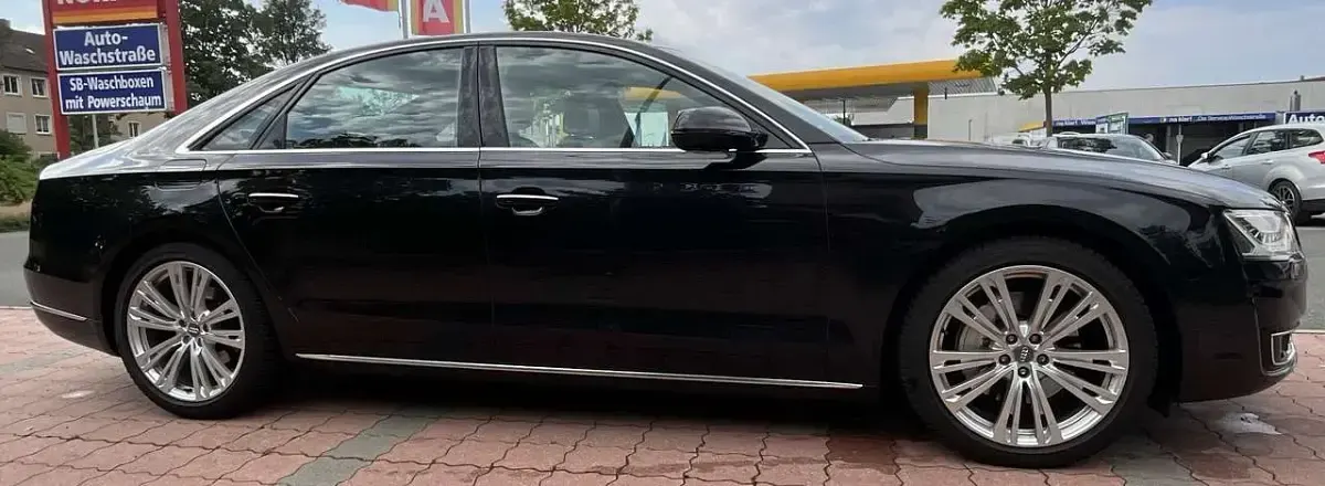 Second-hand Audi A8L 258 CP (189 kW) 2015 Negru Berlinǎ