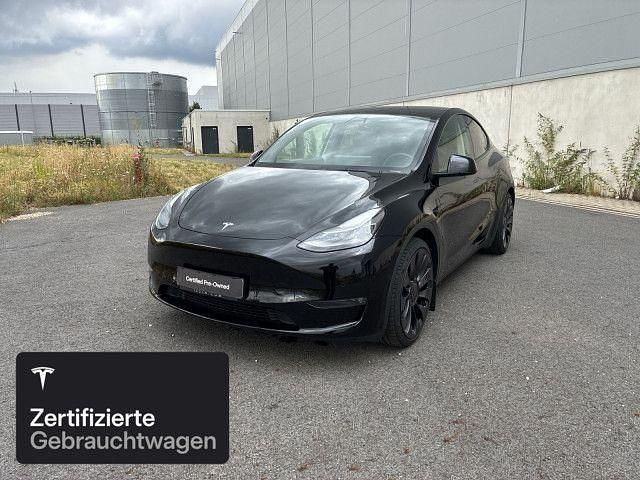 Schwarz Gebraucht 2022 Tesla Model Y Performance SUV | 41.400 € (Fairer Preis) - Bild 1/4