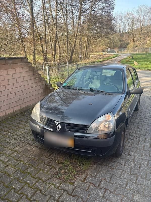 Gebraucht Renault Clio II Campus 58 PS (42 kW) 2005 Schwarz Kleinwagen