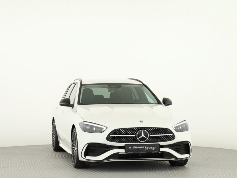 Gebraucht Mercedes C200 AMG 163 PS (119 kW) 2024 Unilack polarweiß Kombi