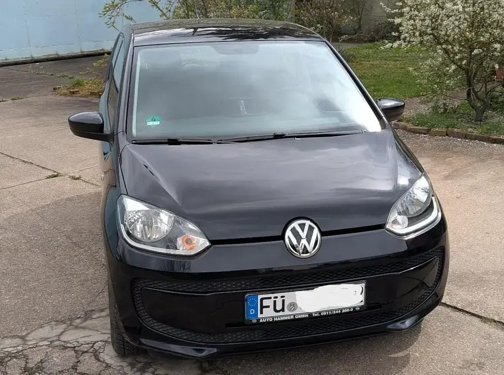 Gebraucht VW up! move up! 75 PS (55 kW) 2014 Schwarz Kleinwagen