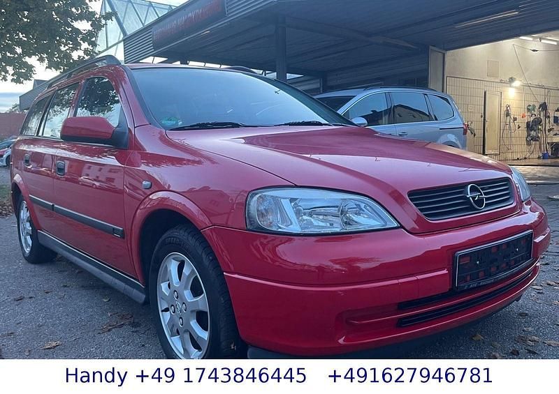 Gebraucht Opel Astra Selection 84 PS (61 kW) 2002 Rot Limousine