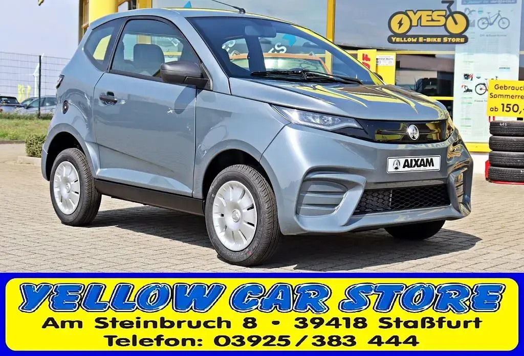 Ny Aixam AMBITION Pack 2026 Grå Hatchback