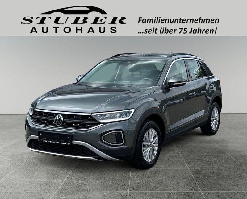 Indiumgrau metallic Gebraucht 2022 VW T-Roc Life SUV | 26.390 € (Guter Preis) - Bild 1/4
