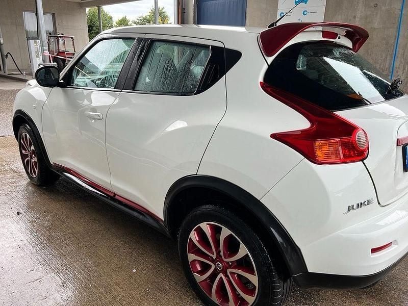 Weiß Gebraucht 2013 Nissan Juke Visia SUV | 9.500 € (Fairer Preis) - Bild 1/4