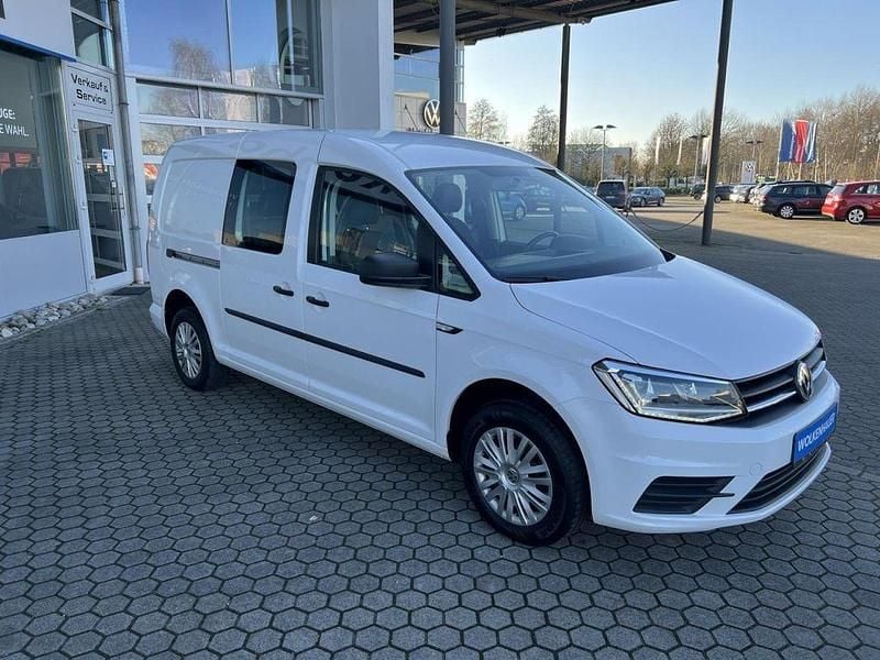 Gebraucht VW Caddy Maxi 110 PS (80 kW) 2020 Weiß Van / Kleinbus