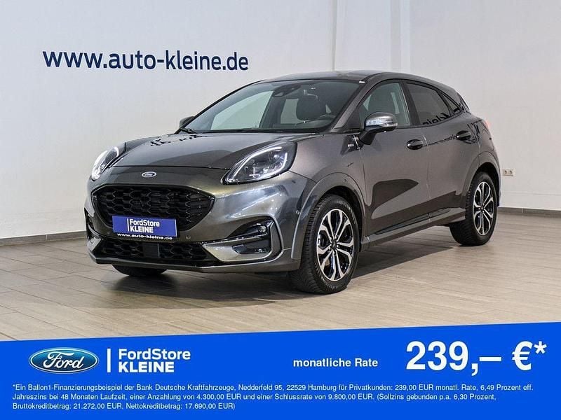 Grau Gebraucht 2022 Ford Puma Gen-E ST-Line X SUV | 21.990 € (Fairer Preis) - Bild 1/4