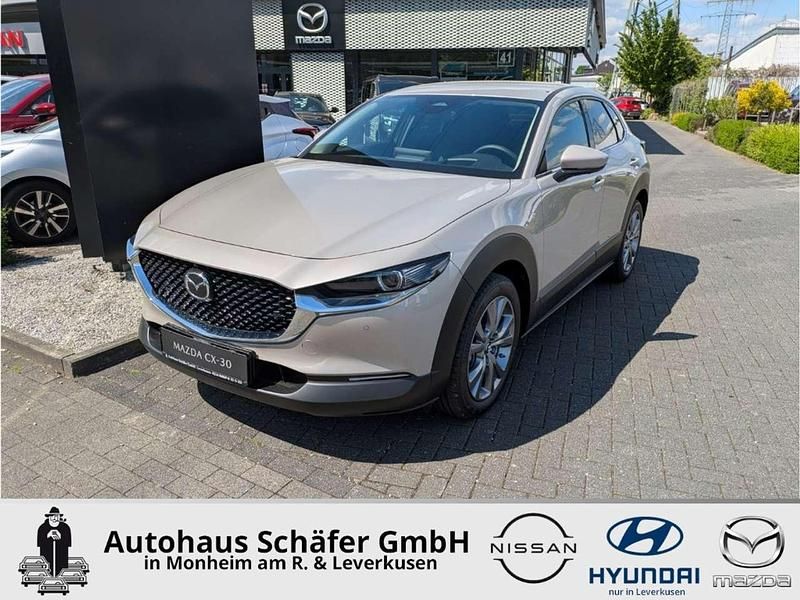 Platinum quartz Neu 2025 Mazda CX-30 Exclusive SUV | 28.878 € - Bild 1/4