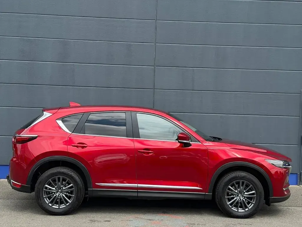 Gebraucht Mazda CX-5 Exclusive-Line 150 PS (110 kW) 2020 Rot SUV