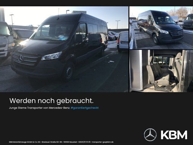 Schwarz Gebraucht 2023 Mercedes Sprinter Van | 41.055 € (Teuer) - Bild 1/4