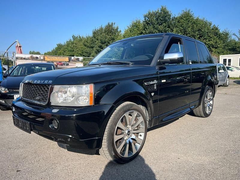 Schwarz Gebraucht 2008 Land Rover Range Rover Sport HSE SUV | 4.999 € (Superpreis) - Bild 1/4