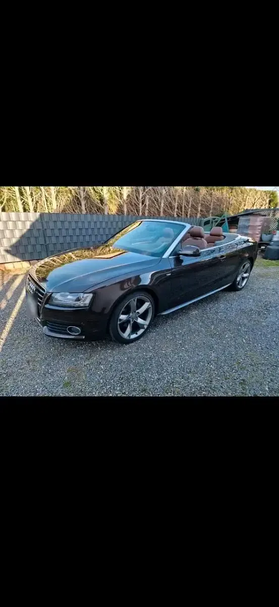 Gebraucht Audi A5 Cabriolet 240 PS (176 kW) 2009 Braun Cabrio